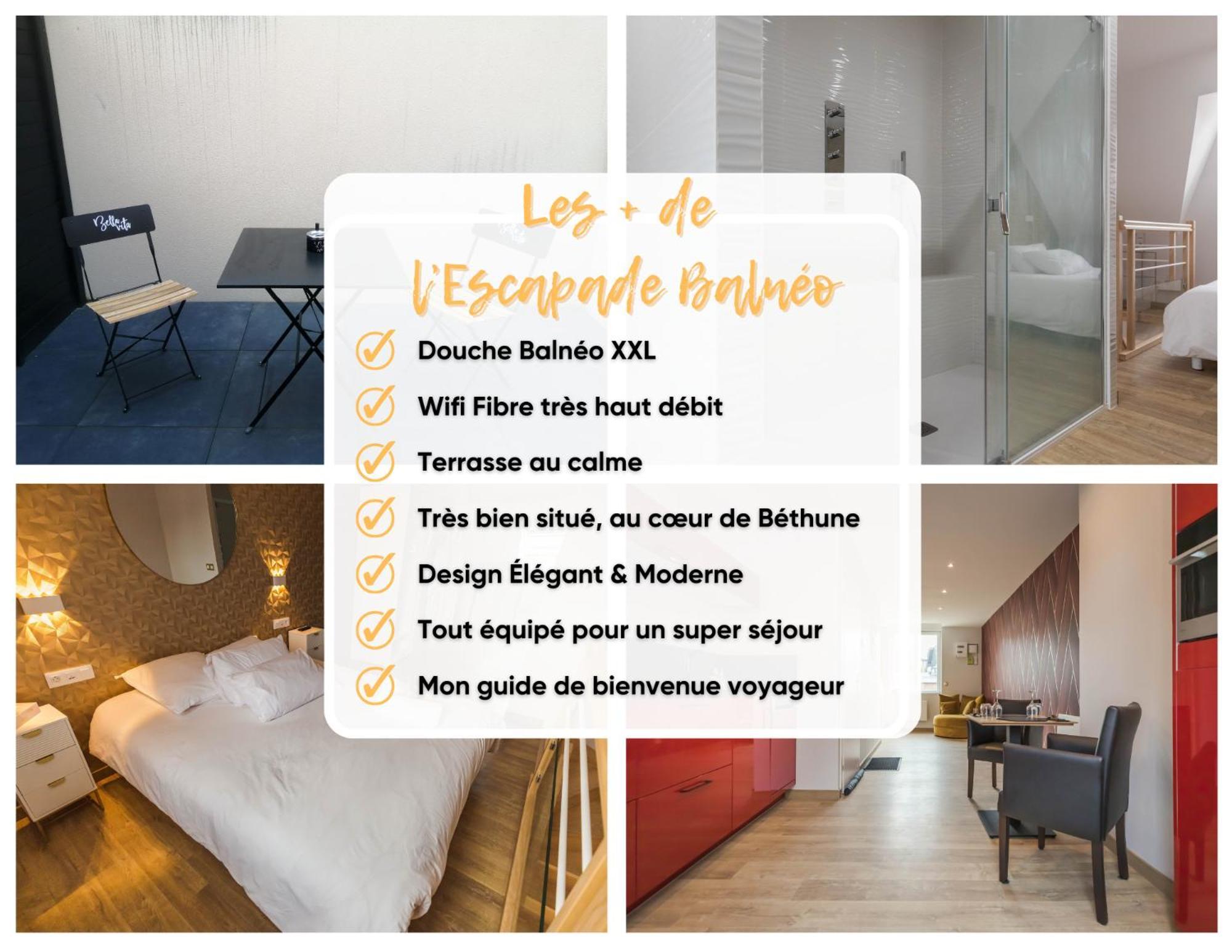 L'Escapade Balneo Apartment Béthune Екстериор снимка